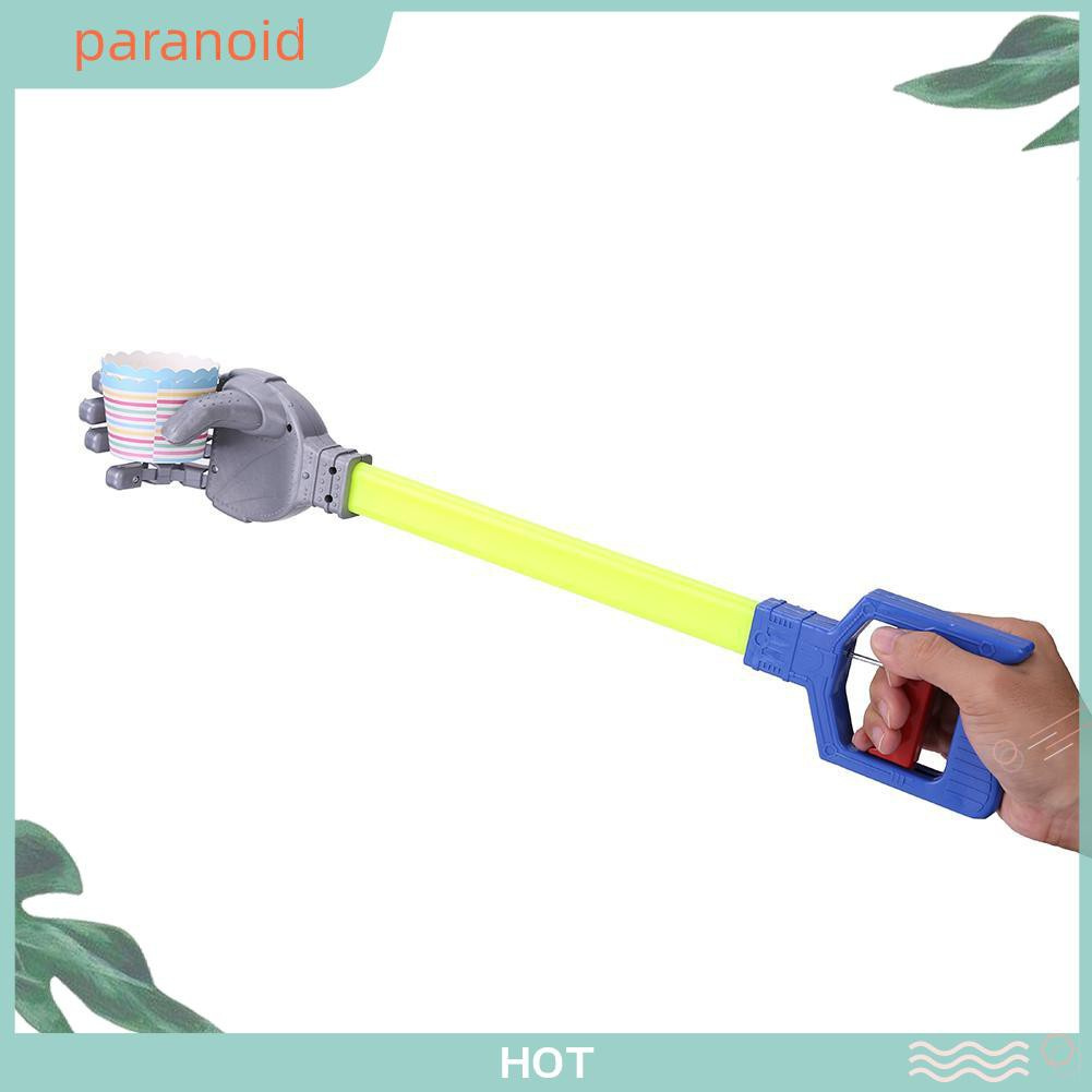 Paranoid 56cm Robot Claw Hand Grabber Grabbing Stick Kid Boy Đồ chơi Robot Hand Wrist