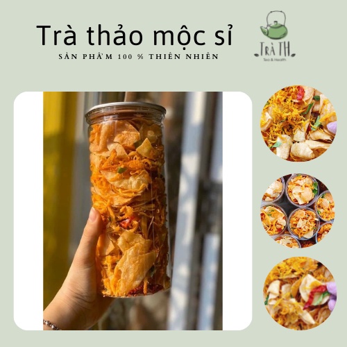 KHOAI TẨM VỊ LẮC KHÔ GÀ CAY XI MÊ LON 250g