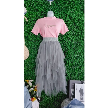 Thanh lý set đầm tầng size dưới 52kg