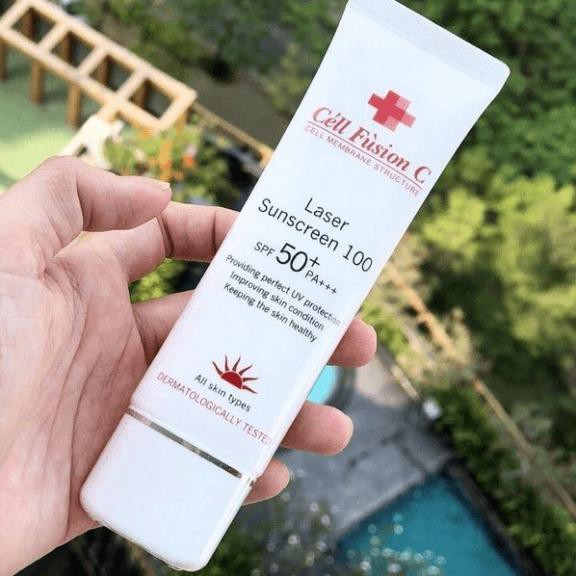 Kem chống nắng Cell Fusion C Laser Sunscreen 100 SPF50+/PA+++(50ml) | BigBuy360 - bigbuy360.vn
