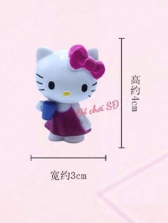 Mô hình kitty - bộ 6 con