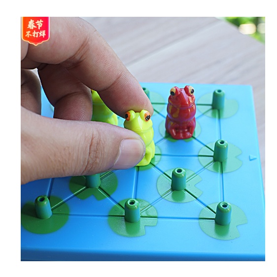 Đồ chơi trí tuệ_Thử thách trí não-Frogs_Smart Game Puzzle_Thông minh_Tư Duy Logic_Rèn Luyện Trí Não