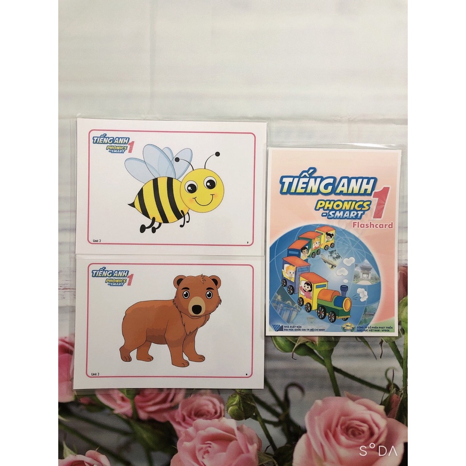 Flashcards Tiếng Anh Smart Phonics 1 -ép plastics bền đẹp