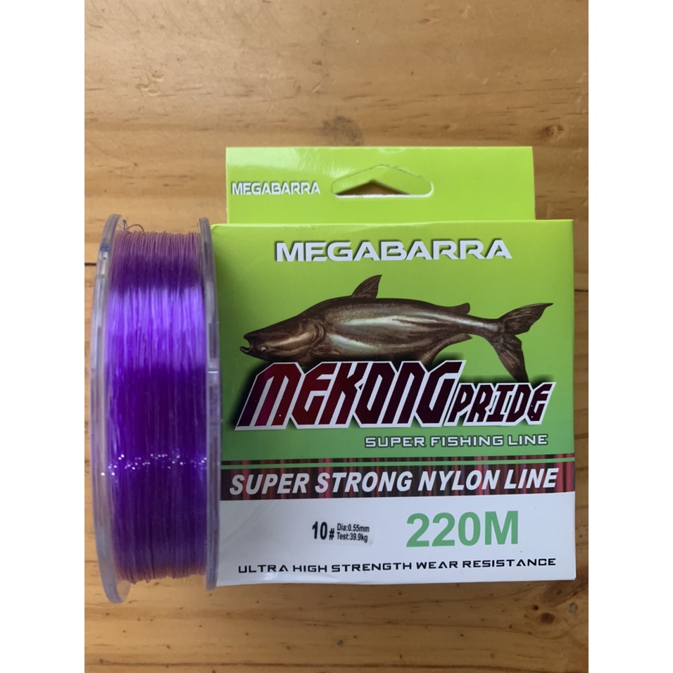 CƯỚC CÂU CÁ  MEKONG MEGBARRA 220M