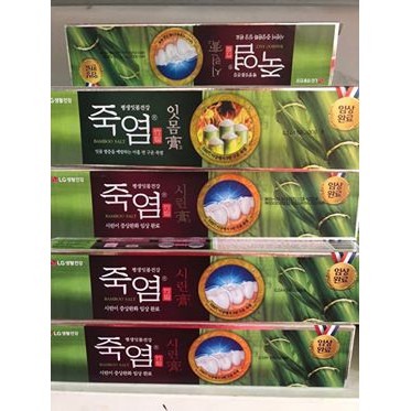 Kem Đánh Răng Bamboo Salt Muối Tre, Dược Liệu Răng Ê Buốt 140g