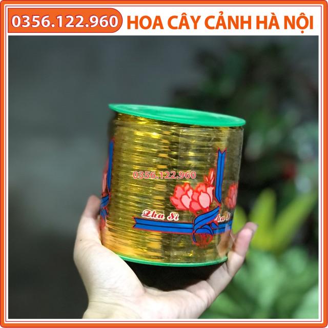 Dây kẽm bọc nhựa dùng cố định cành cho hoa cây cảnh