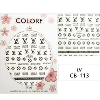 Sticker decal dán móng mã CB-113