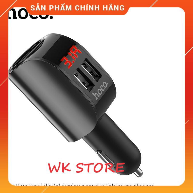 [Mã ELMSM3 giảm 20K đơn bất kì] Tẩu sạc nhanh trên xe hơi HOCO Z29 PLUS | BigBuy360 - bigbuy360.vn