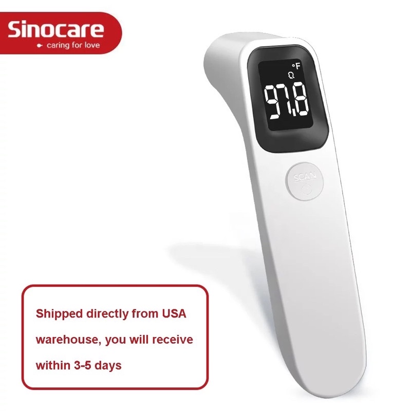 Nhiệt Kế Điện Tử Hồng Ngoại Đo Trán Sinocare - Đức
