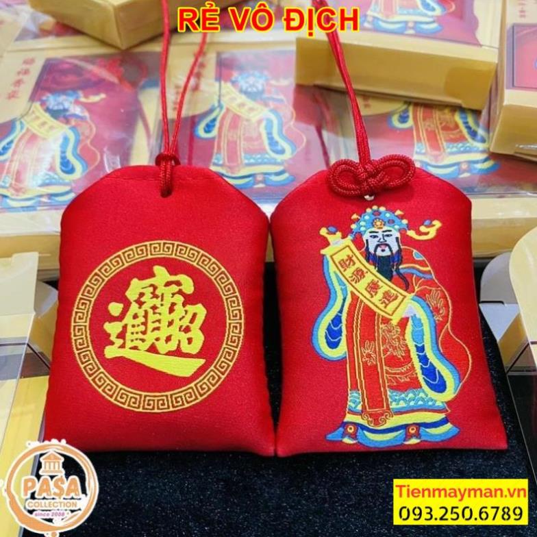[Rước Lộc] Túi Thần Tài May Mắn,  Chiêu Tài Đón Lộc 2022( Túi Tài Lộc) [Đã Khai Quang]