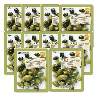 Combo 10 miếng mặt nạ Olive 3D Hàn Quốc