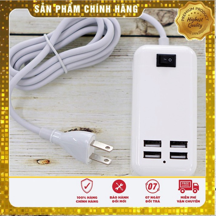 🏵️ CÔNG TẮC USB 4 CỔNG🏵️SẠC CÙNG LÚC NHIỀU THIẾT BỊ