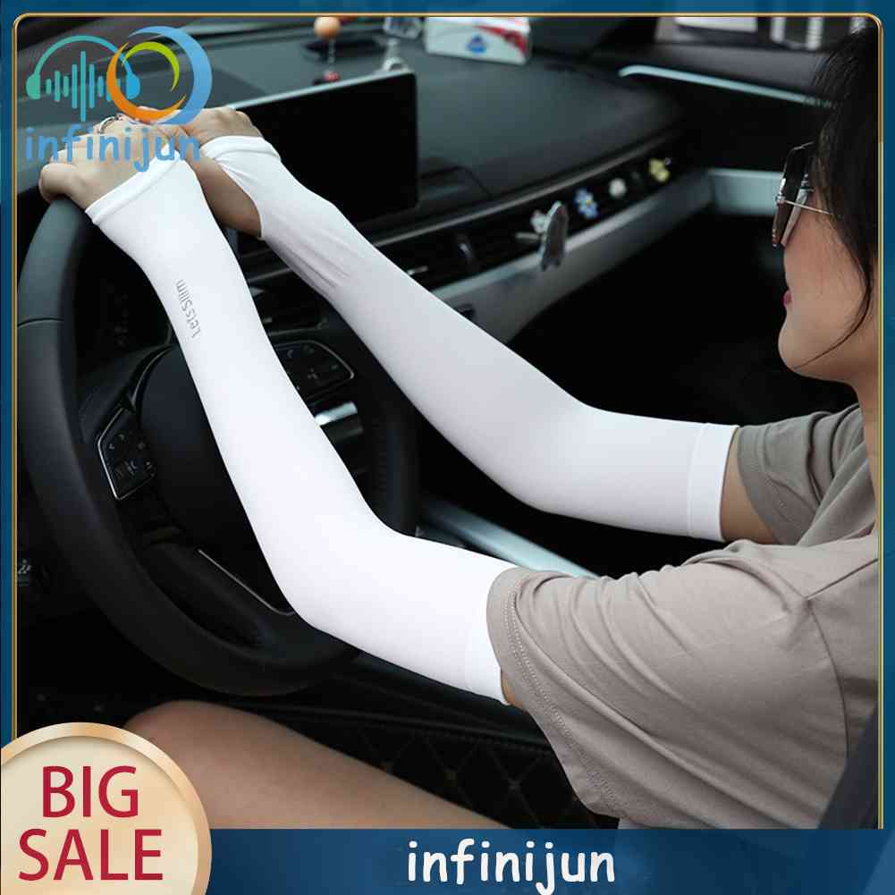 Vỏ Bọc Cánh Tay Bằng Vải Lạnh Chống Tia UV Cho Unisex