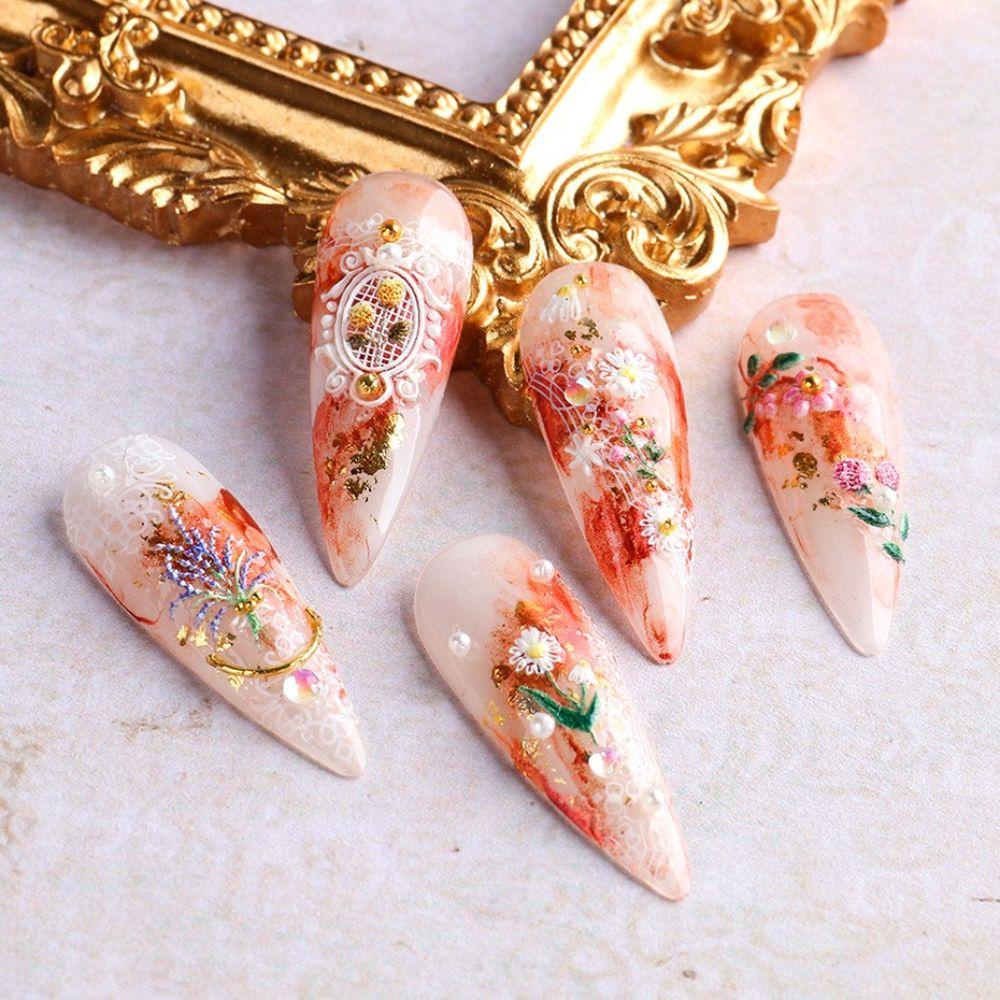 Miếng Dán Trang Trí Móng Tay Họa Tiết Halloween Xinh Xắn