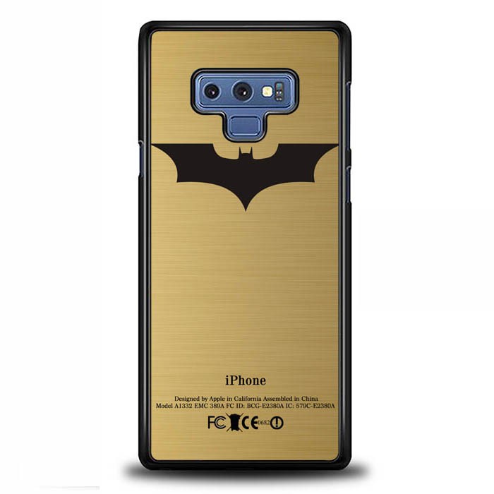 Ốp Điện Thoại In Logo Batman Màu Vàng L1388 Cho Samsung Galaxy Note 5 7 8 9 10 10 Plus