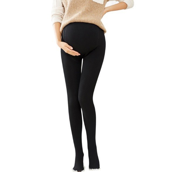 QTB091-  Quần tất bầu lót nỉ mặc đông hàng nhập - giá 280k