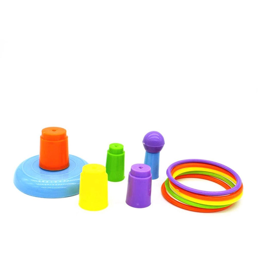 Đồ Chơi Vòng Gặm Nhiều Màu Sắc Vui Nhộn Cho Chim Vẹt