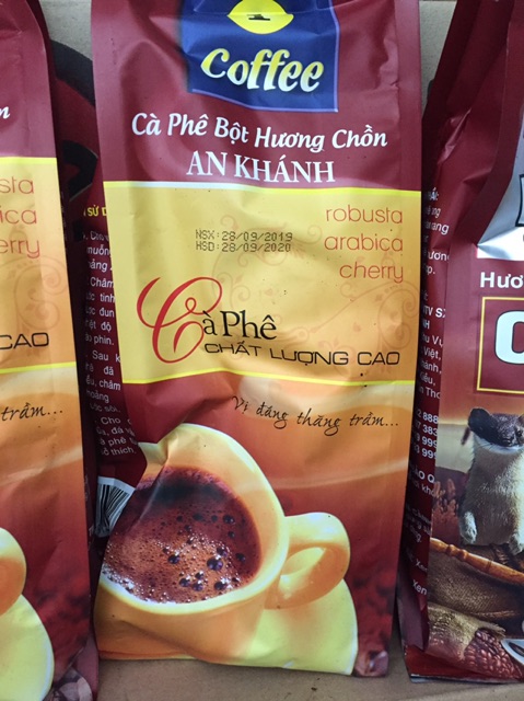 Cafe bột hương chồn An Khánh