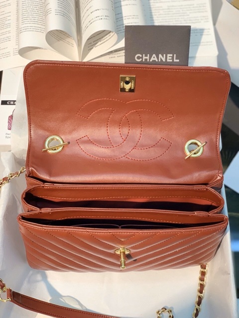 Túi xách cha...nel da thật