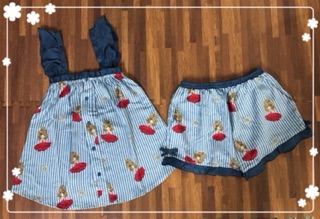 Đồ bộ lụa satin Cánh tiên siêu xinh