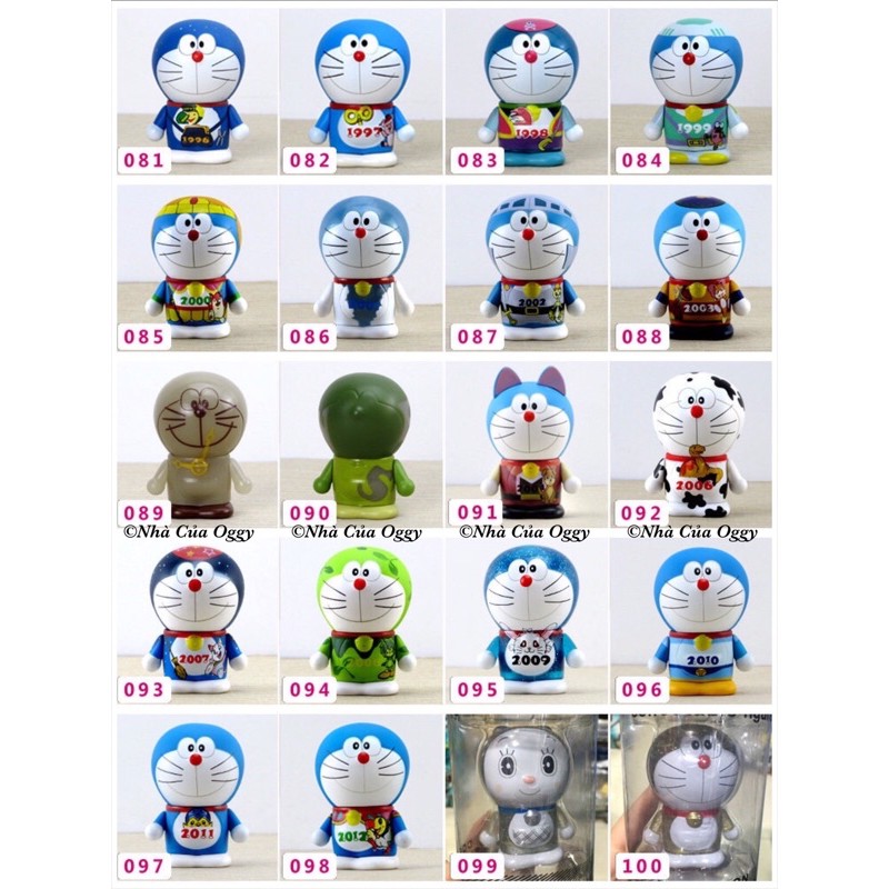 [Mã SMA071008 hoàn 10K xu đơn 0Đ] Mô hình Doraemon kỷ niệm 100 năm STT81-100