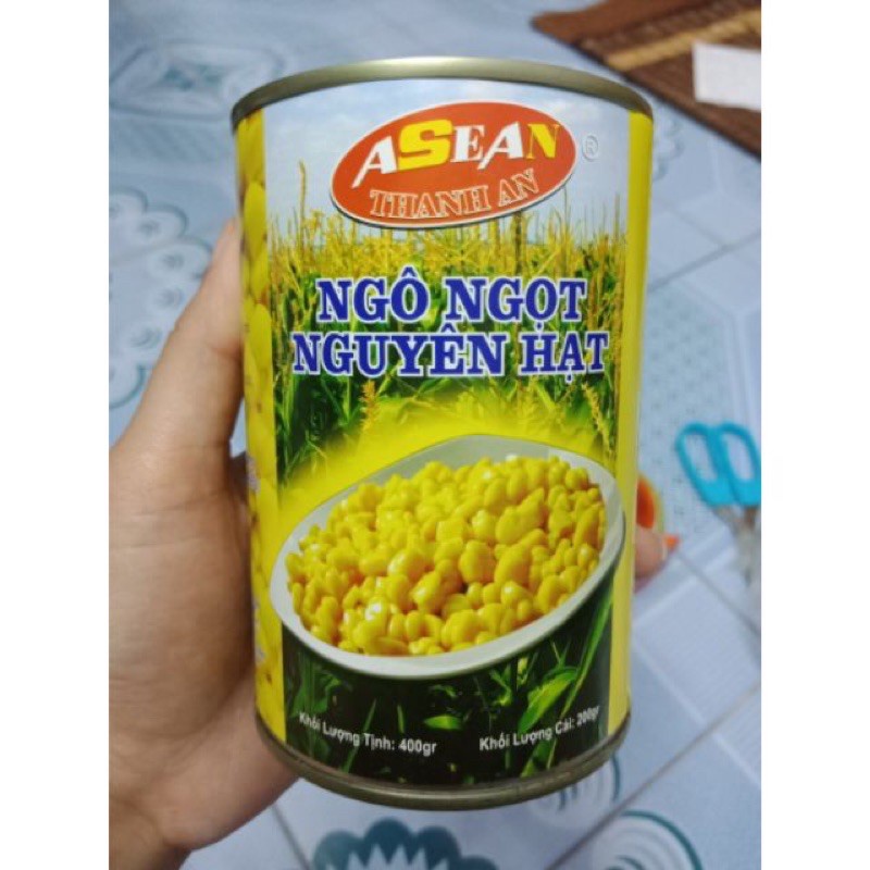 Bán sỉ Ngô ngọt nguyên hạt Asia Home 430gr làm ngô chiên
