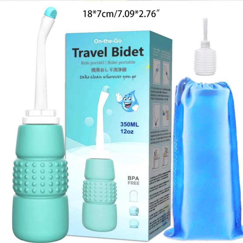 1 Bộ Vòi Xịt Nước Vệ Sinh Cầm Tay Dạng Nhấn Tiện Dụng