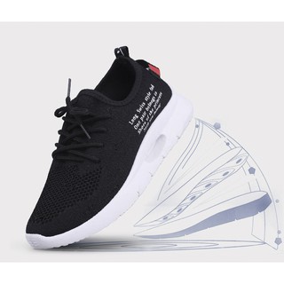 Giày Nữ Thể Thao Hot Trends, Giày Sneaker Nữ Đen - S50 (Đen)
