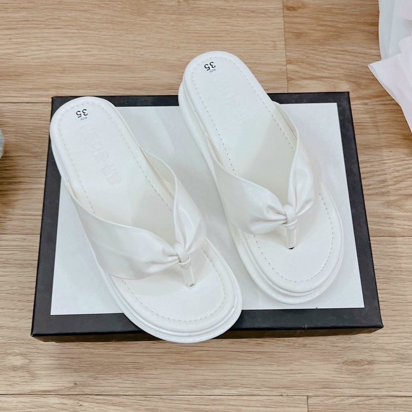 Dép Kẹp Tông Xỏ Ngón Nữ Đế Bánh Mì Mùa Hè Thời Trang 2022 HQ 421