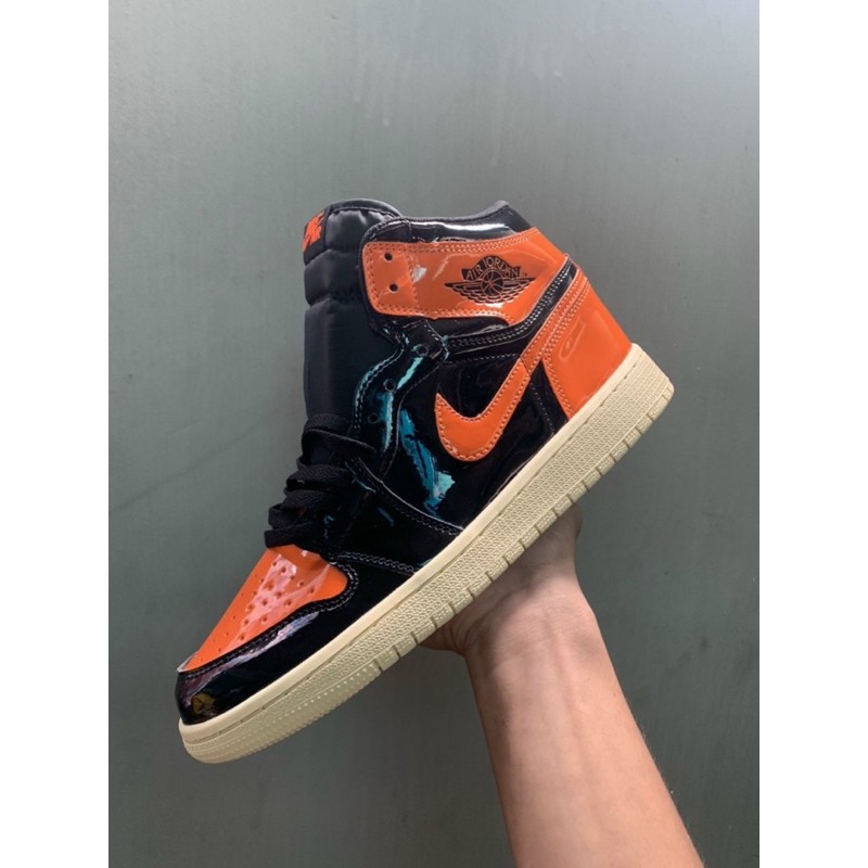 [ VIDEO + ẢNH THẬT ] GIÀY SNEAKER JORDAN CAO CỔ CAM BÓNG | BigBuy360 - bigbuy360.vn