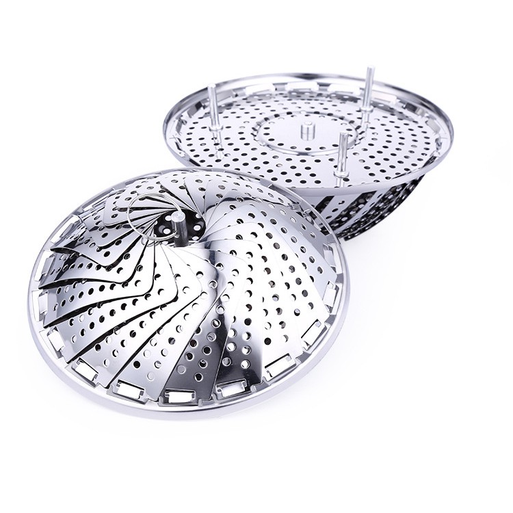 Vỉ hấp đa năng gấp gọn chất liệu inox dầy đẹp IN06 (Chọn kích thước)