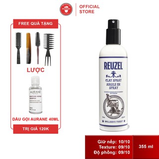 Xịt tạo phồng Reuzel Clay Spray