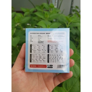 Giấy gấp hạc 150 tờ 75x75mm