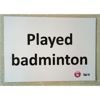 Flashcard Lớp 4 của Bộ GD in 2 mặt