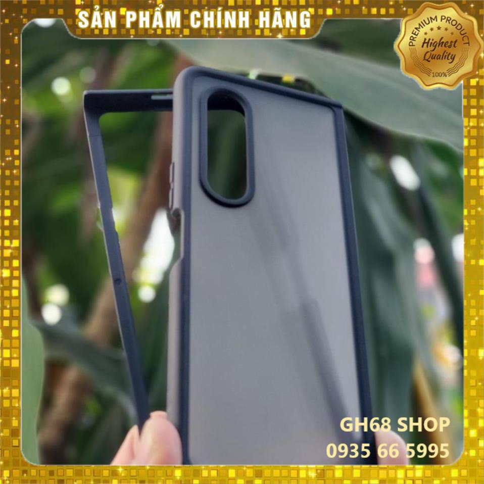 Ốp Lưng X&amp;M nhám viền dẻo cho Samsung Z Fold 3 5G chống sốc siêu đẹp.
