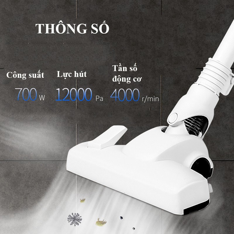 Máy hút bụi gia đinh AUX100, công suất 700W (bảo hành)