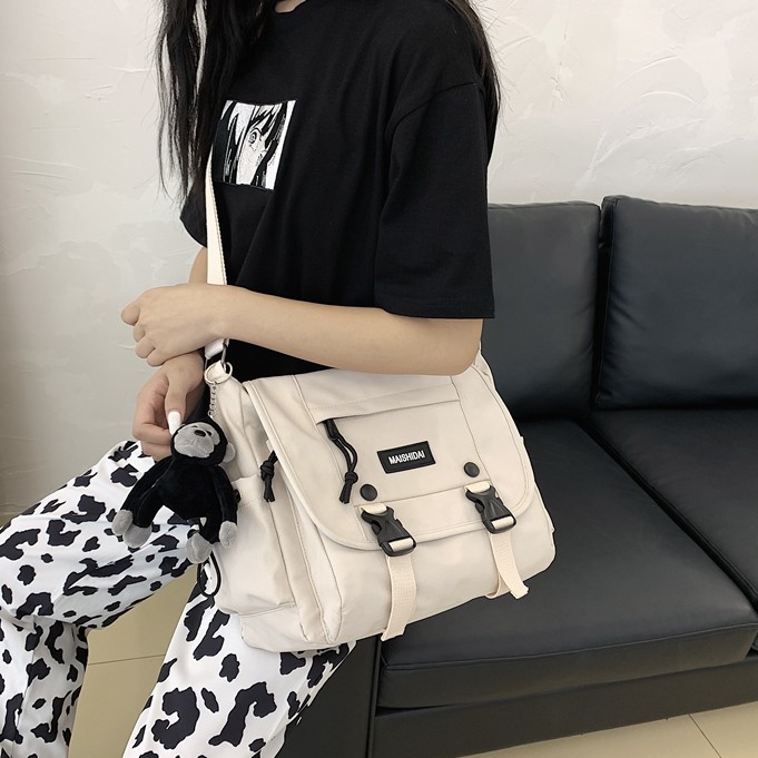 Túi đeo chéo đi học Mashidai vải dù mềm chống nước | BigBuy360 - bigbuy360.vn