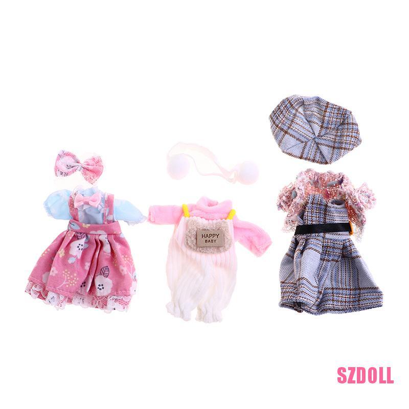 Bộ Quần Áo Cho Búp Bê 16-17cm OB11 1/8