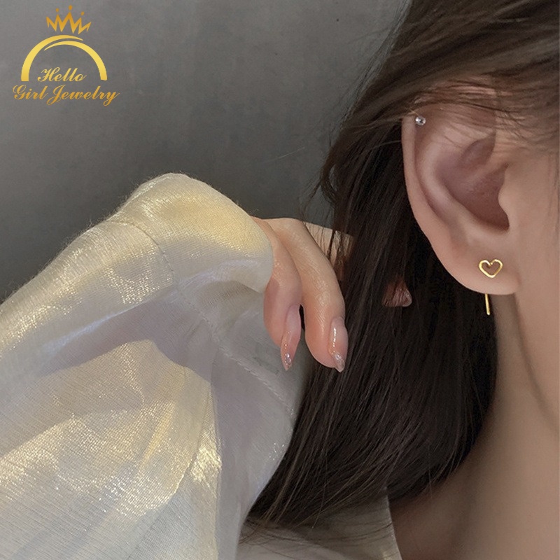 Khuyên tai hình trái tim đáng yêu cho nữ
