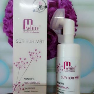 Sữa rửa mặt Mwhite