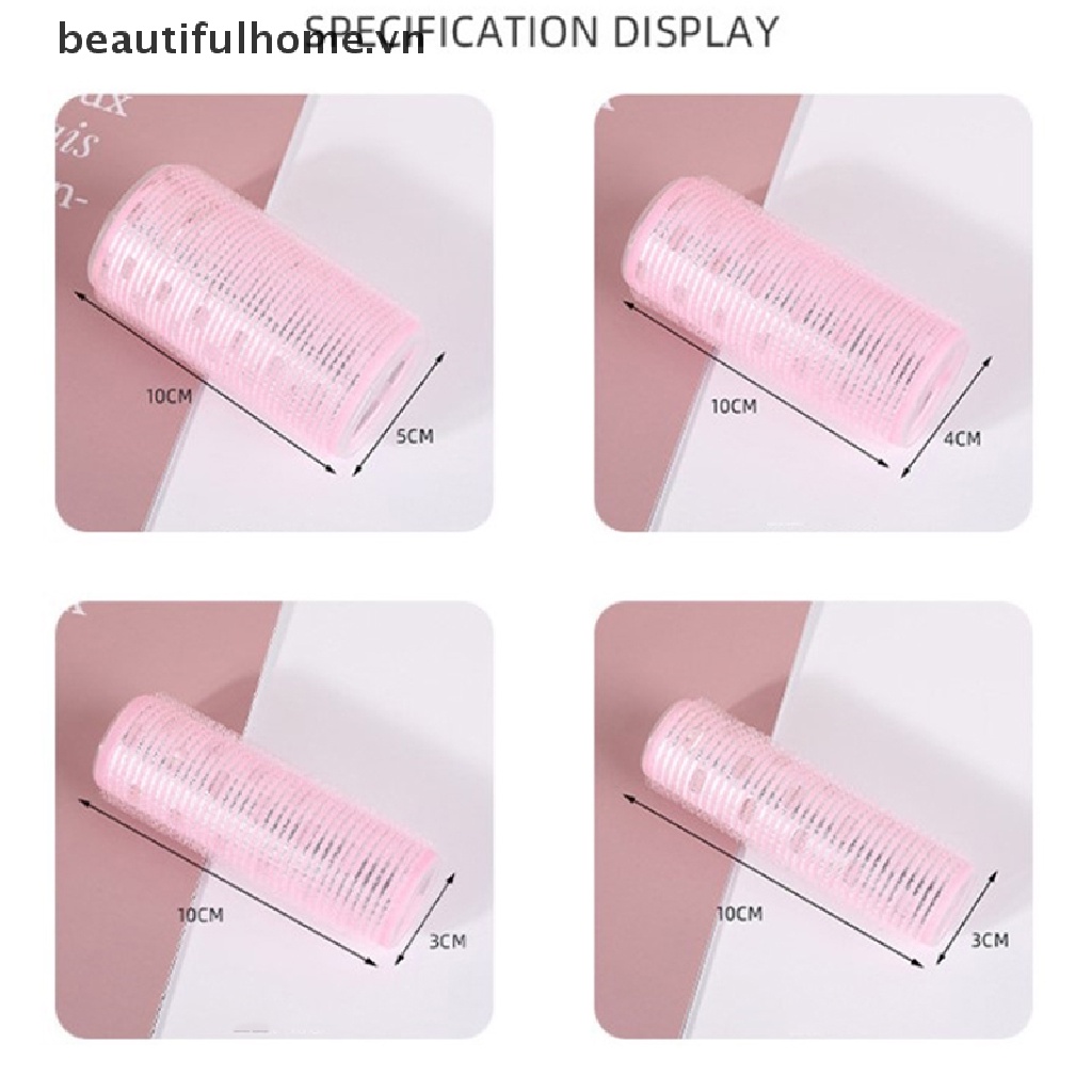 Lô Uốn Tóc 4 Kích Thước Bằng Nhôm Kèm Tấm Nhôm