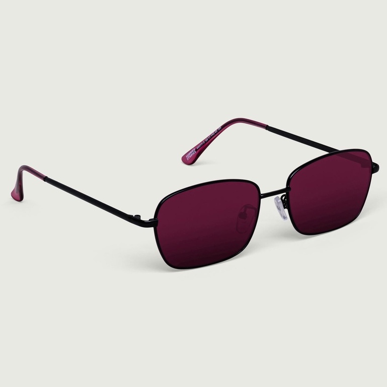 Kính mát Sunnies Studios Gọng Vuông Emman in Plum