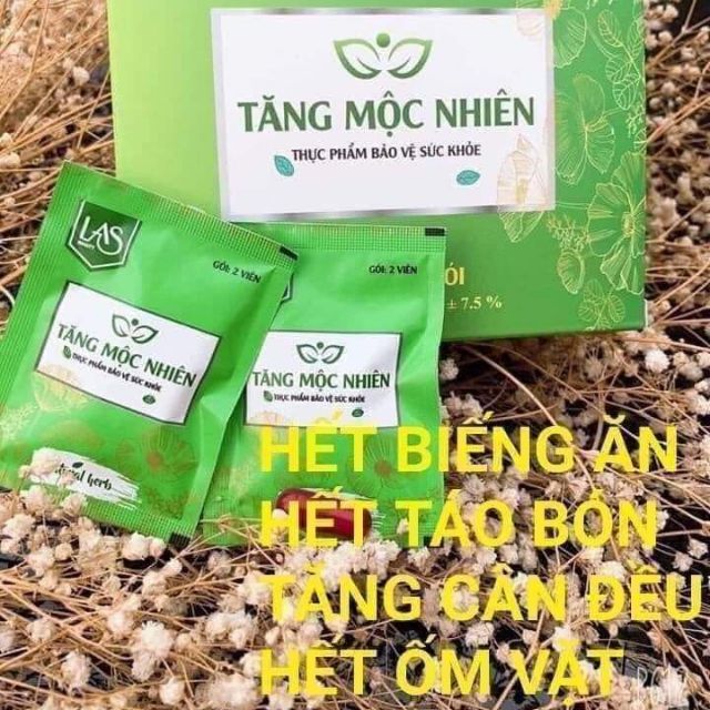 [ MUA 1 TẶNG 1 TĂNG CÂN ] MUA 1 HỘP TẶNG 1  HỘP TĂNG CÂN TĂNG MỘC NHIÊN - HÀNG CHUẨN - HOÀN TOÀN TỪ THẢO DƯỢC TỰ NHIÊN