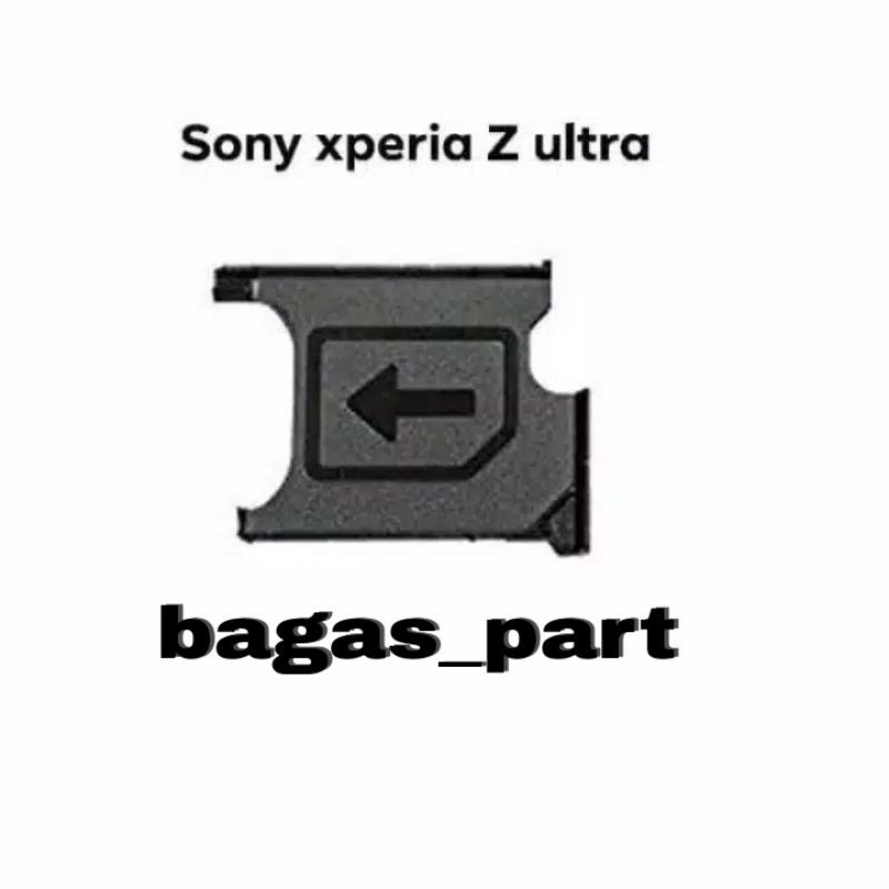 Khay Sim Điện Thoại Sony Xperia Z Ultra / T2 Ultra Thẻ