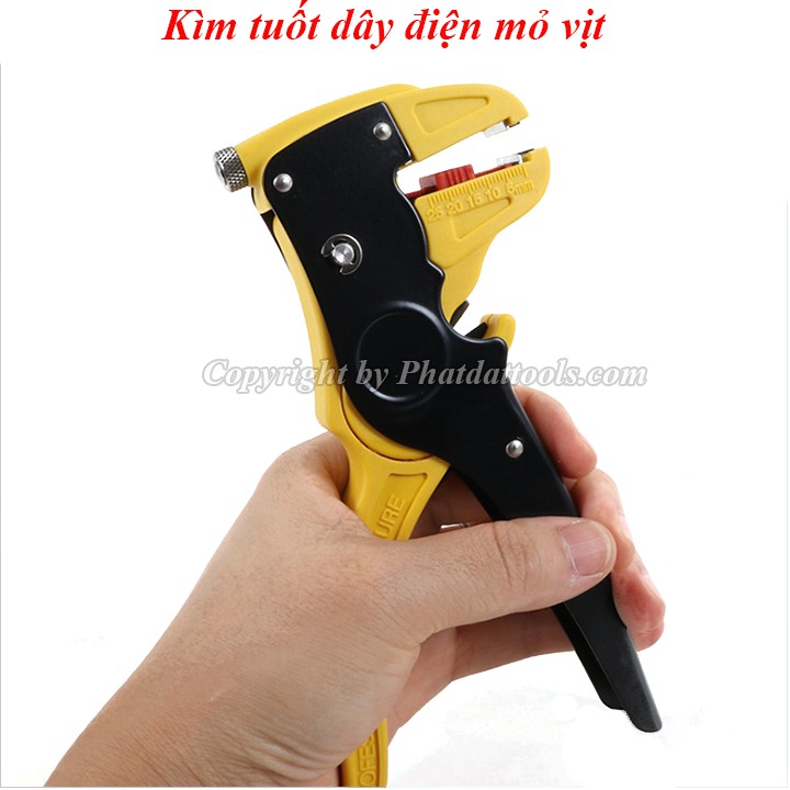 Kìm tuốt dây điện Yeti đầu nhỏ