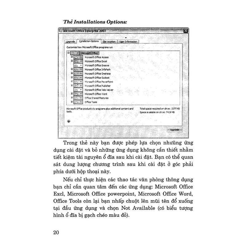 Sách Học Nhanh Word 2003 Và 2007
