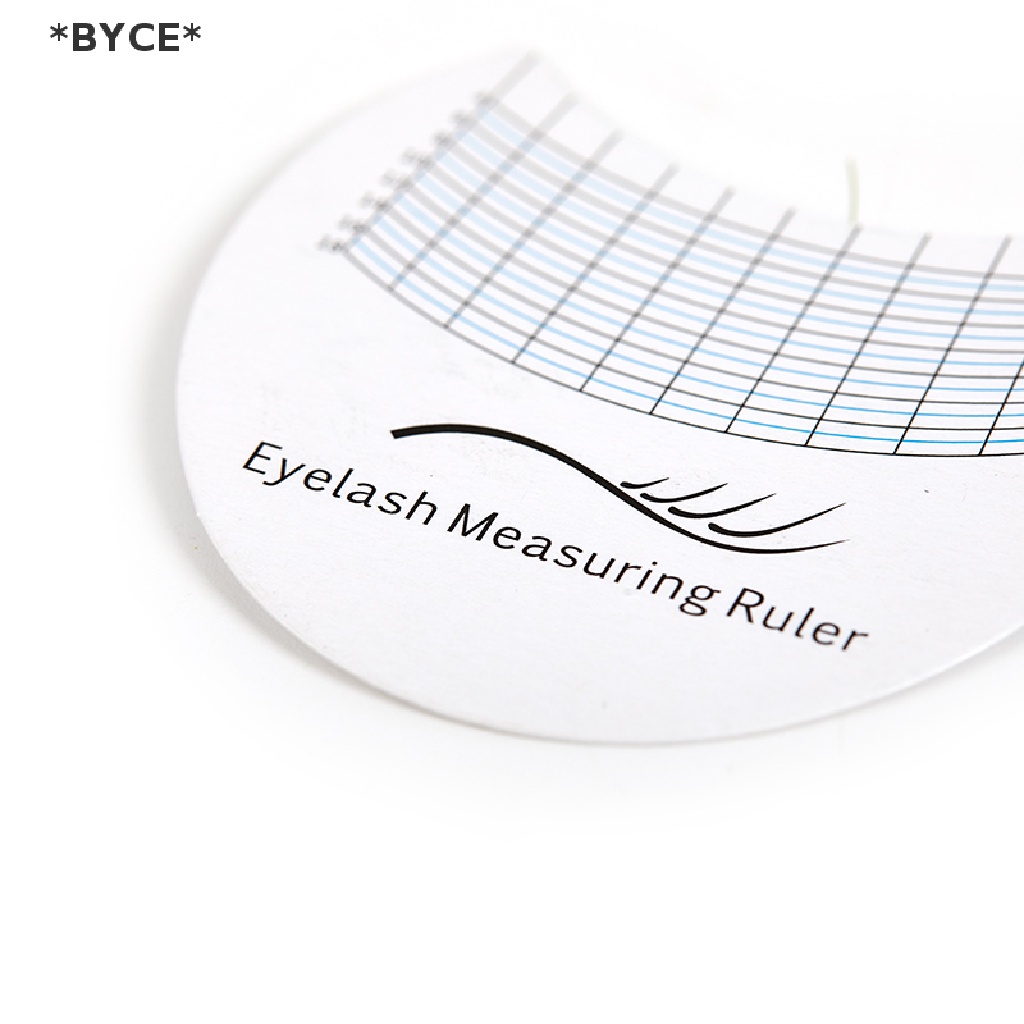 Bộ 5 / 10 Thước Đo Chiều Dài Uốn Cong Lông Mi / Lông Mày Dễ Sử Dụng