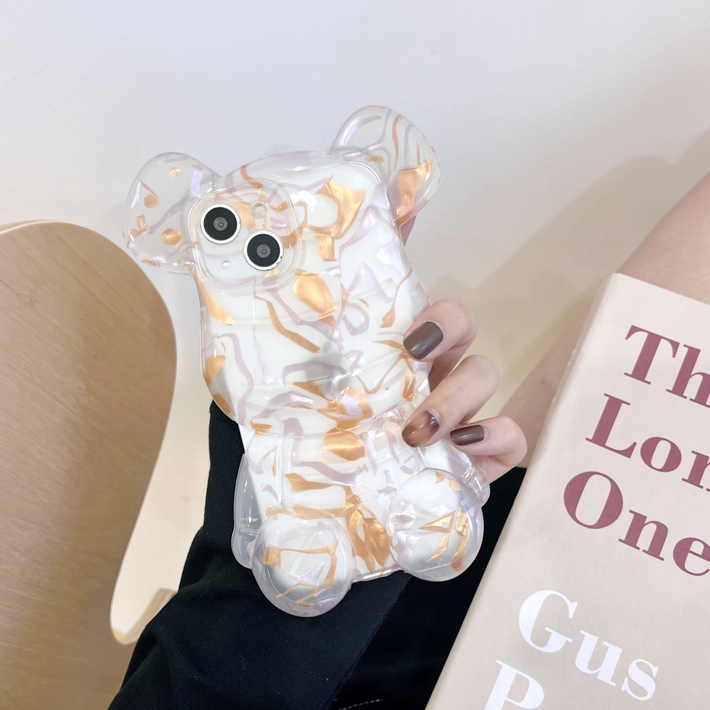 Ốp Điện Thoại Họa Tiết Phi Hành Gia Hoạt Hình 3D Đính Kim Cương Giả Sang Trọng Cho Iphone 14 13 11 12 Pro Max