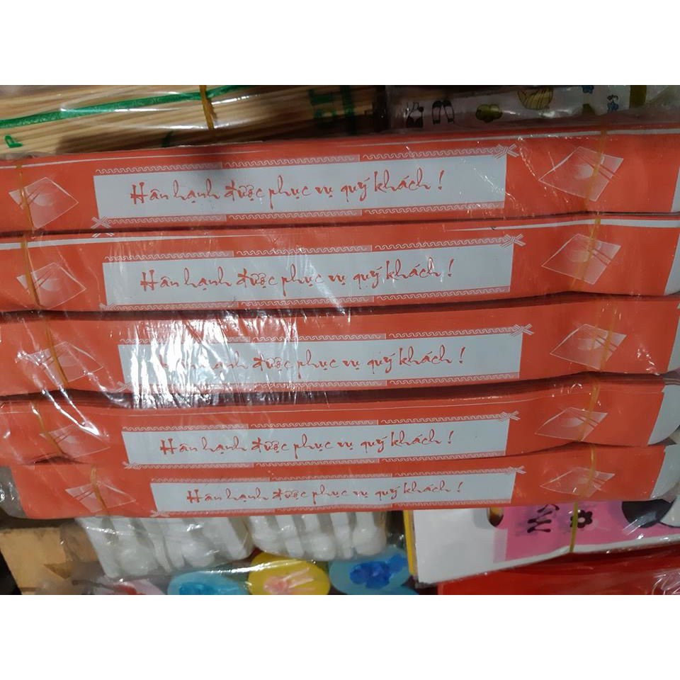 Túi giấy đựng đũa : 20k /xấp /100c
