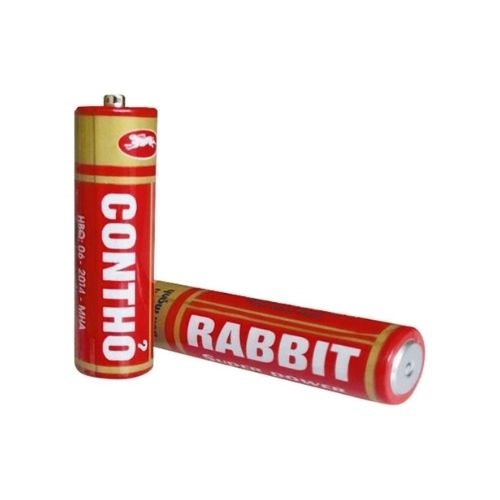 Pin con thỏ loại AA/AAA size 1,5V dùng cho đồng hồ, đồ chơi, điều khiển...